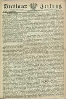 Breslauer Zeitung. 1861, Nr. 500 (25 Oktober) - Mittag-Ausgabe