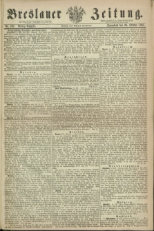 Breslauer Zeitung. 1861, Nr. 502 (26 Oktober) - Mittag-Ausgabe