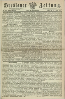 Breslauer Zeitung. 1861, Nr. 505 (29 Oktober) - Morgen-Ausgabe + dod.