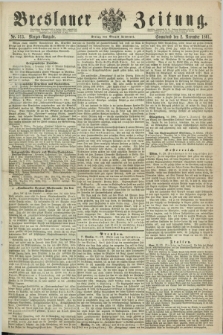 Breslauer Zeitung. 1861, Nr. 513 (2 November) - Morgen-Ausgabe + dod.