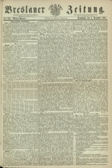 Breslauer Zeitung. 1861, Nr. 526 (9 November) - Mittag-Ausgabe