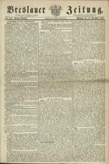 Breslauer Zeitung. 1861, Nr. 532 (13 November) - Mittag-Ausgabe