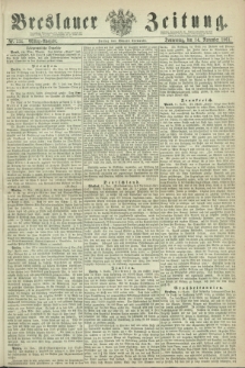 Breslauer Zeitung. 1861, Nr. 534 (14 November) - Mittag-Ausgabe