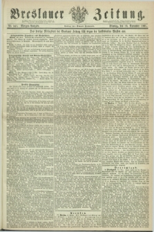 Breslauer Zeitung. 1861, Nr. 541 (19 November) - Morgen-Ausgabe + dod.