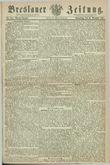 Breslauer Zeitung. 1861, Nr. 545 (21 November) - Morgen-Ausgabe + dod.