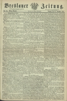 Breslauer Zeitung. 1861, Nr. 554 (26 November) - Mittag-Ausgabe