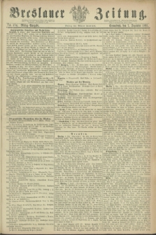 Breslauer Zeitung. 1861, Nr. 574 (7 Dezember) - Mittag-Ausgabe