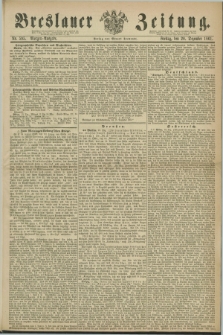 Breslauer Zeitung. 1861, Nr. 595 (20 Dezember) - Morgen-Ausgabe + dod.