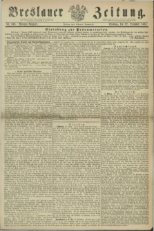 Breslauer Zeitung. 1861, Nr. 599 (22 Dezember) - Morgen-Ausgabe + dod.
