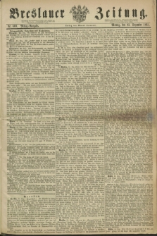 Breslauer Zeitung. 1861, Nr. 600 (23 Dezember) - Mittag-Ausgabe
