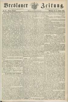 Breslauer Zeitung. 1862, Nr. 23 (15 Januar) - Morgen-Ausgabe + dod.