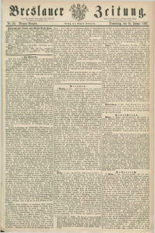 Breslauer Zeitung. 1862, Nr. 25 (16 Januar) - Morgen-Ausgabe + dod.