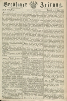 Breslauer Zeitung. 1862, Nr. 30 (18 Januar) - Mittag-Ausgabe