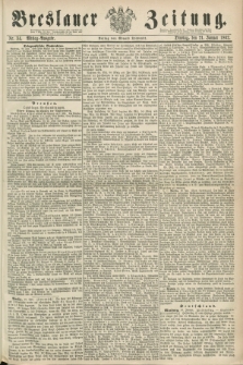 Breslauer Zeitung. 1862, Nr. 34 (21 Januar) - Mittag-Ausgabe