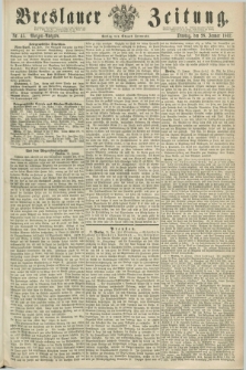 Breslauer Zeitung. 1862, Nr. 45 (28 Januar) - Morgen-Ausgabe + dod.