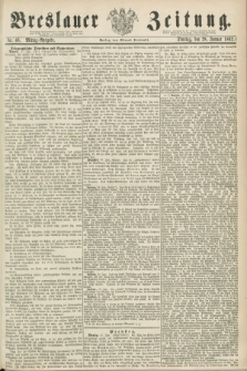 Breslauer Zeitung. 1862, Nr. 46 (28 Januar) - Mittag-Ausgabe