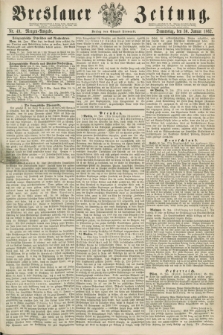 Breslauer Zeitung. 1862, Nr. 49 (30 Januar) - Morgen-Ausgabe + dod.