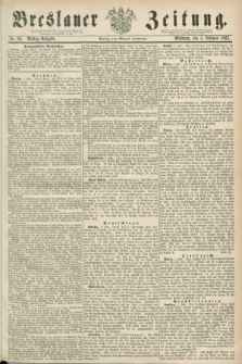 Breslauer Zeitung. 1862, Nr. 60 (5 Februar) - Mittag-Ausgabe