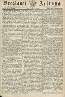 Breslauer Zeitung. 1862, Nr. 68 (10 Februar) - Mittag-Ausgabe
