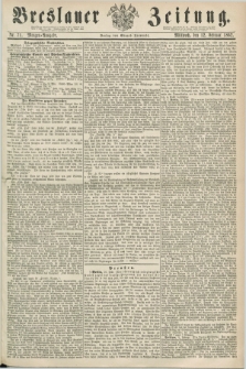 Breslauer Zeitung. 1862, Nr. 71 (12 Februar) - Morgen-Ausgabe + dod.