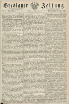 Breslauer Zeitung. 1862, Nr. 73 (13 Februar) - Morgen-Ausgabe + dod.