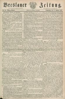 Breslauer Zeitung. 1862, Nr. 74 (13 Februar) - Mittag-Ausgabe