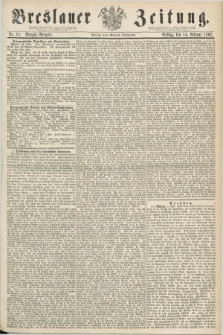 Breslauer Zeitung. 1862, Nr. 75 (14 Februar) - Morgen-Ausgabe + dod.