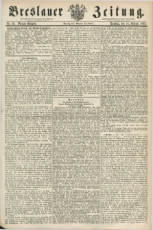 Breslauer Zeitung. 1862, Nr. 79 (16 Februar) - Morgen-Ausgabe + dod.