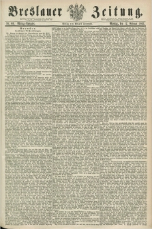 Breslauer Zeitung. 1862, Nr. 80 (17 Februar) - Mittag-Ausgabe