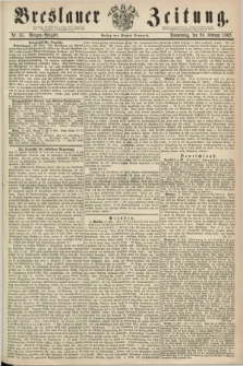 Breslauer Zeitung. 1862, Nr. 85 (20 Februar) - Morgen-Ausgabe + dod.