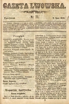 Gazeta Lwowska. 1848, nr 77