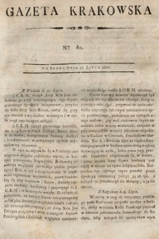 Gazeta Krakowska. 1802, nr 60