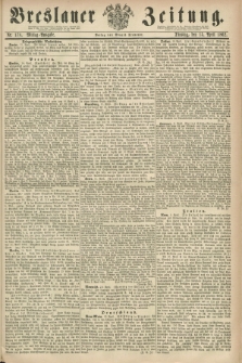 Breslauer Zeitung. 1862, Nr. 178 (15 April) - Mittag-Ausgabe