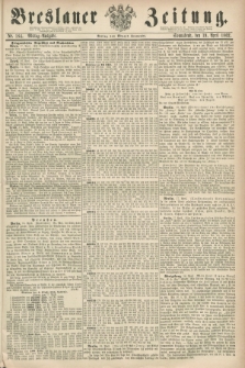 Breslauer Zeitung. 1862, Nr. 184 (19 April) - Mittag-Ausgabe
