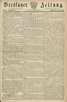 Breslauer Zeitung. 1862, Nr. 208 (5 Mai) - Mittag-Ausgabe
