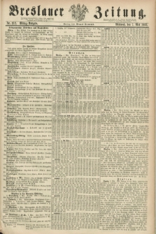 Breslauer Zeitung. 1862, Nr. 212 (7 Mai) - Mittag-Ausgabe
