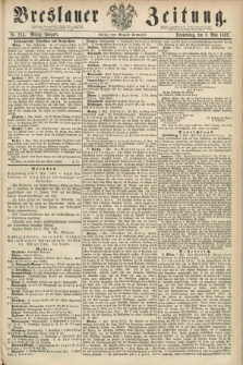 Breslauer Zeitung. 1862, Nr. 214 (8 Mai) - Mittag-Ausgabe