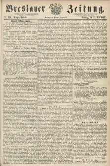 Breslauer Zeitung. 1862, Nr. 219 (11 Mai) - Morgen-Ausgabe + dod.