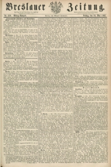 Breslauer Zeitung. 1862, Nr. 226 (16 Mai) - Mittag-Ausgabe