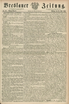 Breslauer Zeitung. 1862, Nr. 242 (26 Mai) - Mittag-Ausgabe