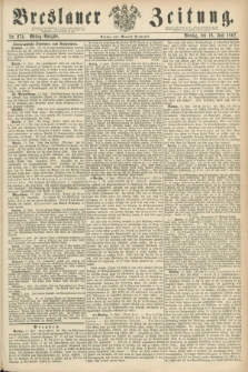 Breslauer Zeitung. 1862, Nr. 274 (16 Juni) - Mittag-Ausgabe