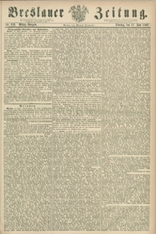 Breslauer Zeitung. 1862, Nr. 276 (17 Juni) - Mittag-Ausgabe