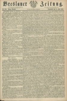 Breslauer Zeitung. 1862, Nr. 284 (21 Juni) - Mittag-Ausgabe