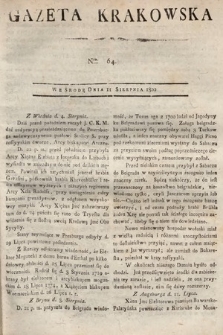 Gazeta Krakowska. 1802, nr 64