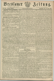 Breslauer Zeitung. 1862, Nr. 315 (10 Juli) - Morgen-Ausgabe + dod.