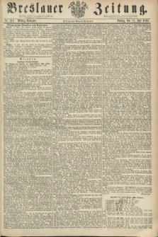 Breslauer Zeitung. 1862, Nr. 318 (11 Juli) - Mittag-Ausgabe