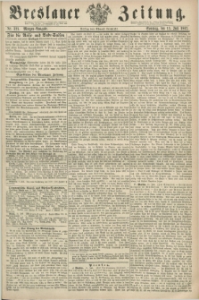 Breslauer Zeitung. 1862, Nr. 321 (13 Juli) - Morgen-Ausgabe + dod.