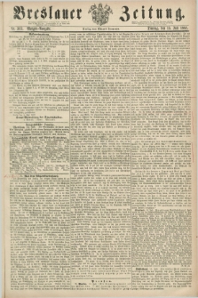 Breslauer Zeitung. 1862, Nr. 323 (15 Juli) - Morgen-Ausgabe + dod.