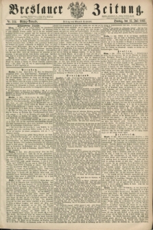 Breslauer Zeitung. 1862, Nr. 324 (15 Juli) - Mittag-Ausgabe