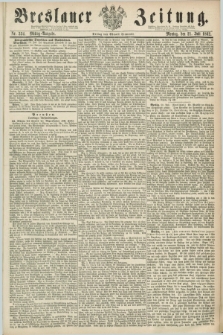 Breslauer Zeitung. 1862, Nr. 334 (21 Juli) - Mittag-Ausgabe